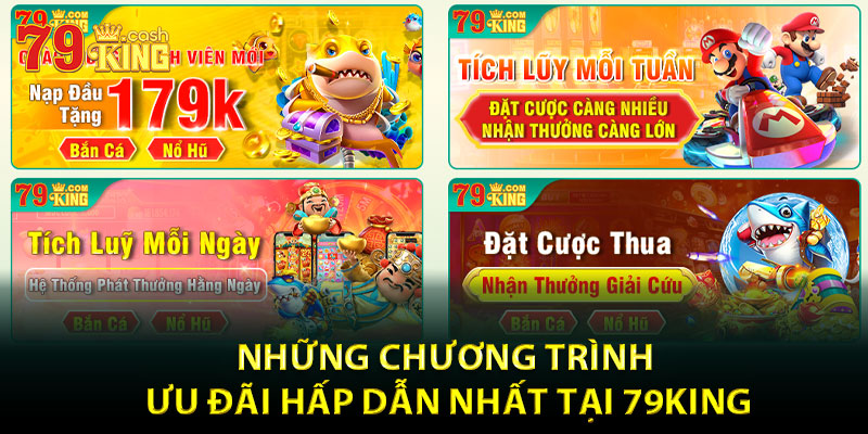 Những chương trình ưu đãi hấp dẫn nhất tại 79King